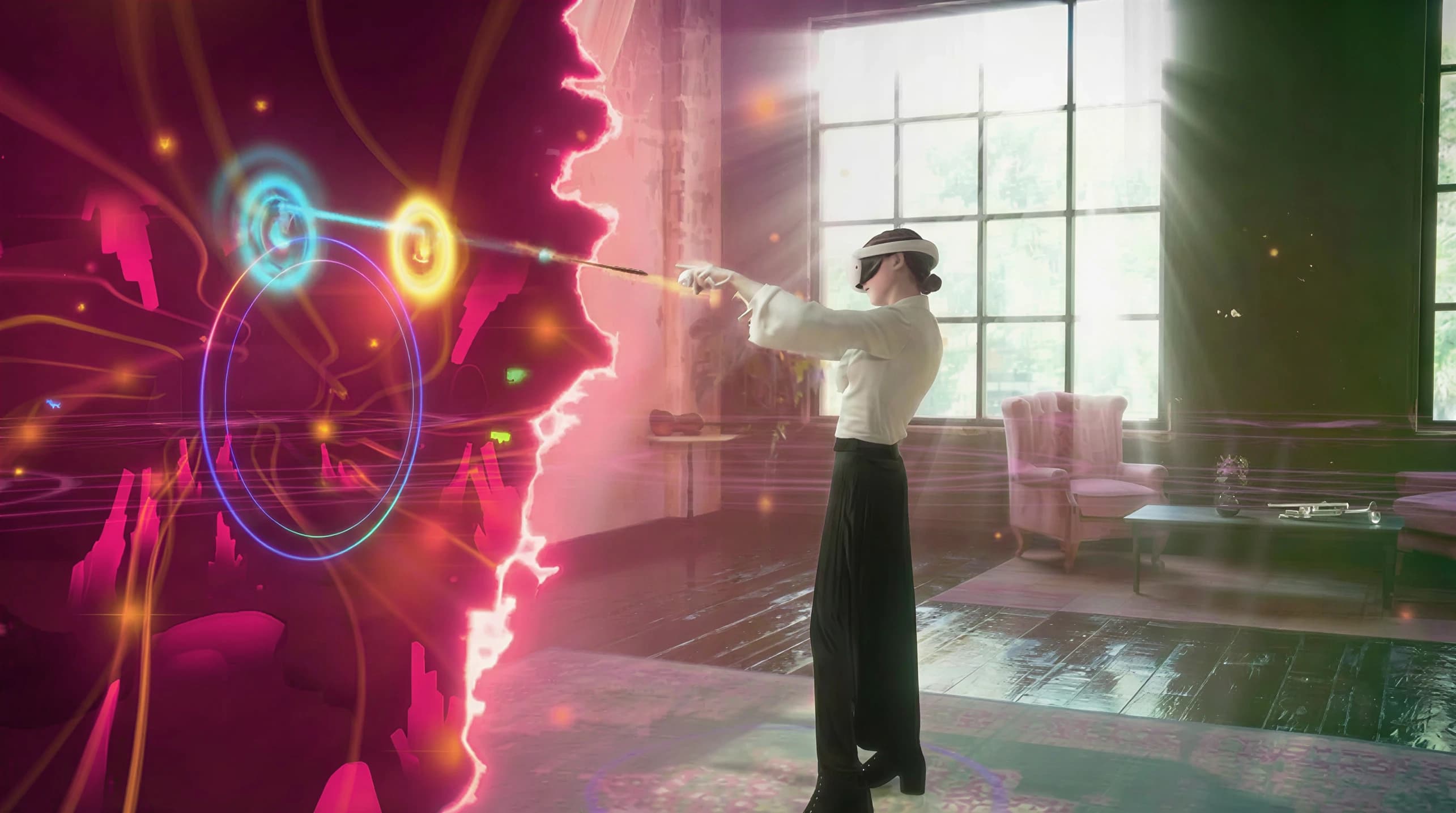 Symphoni — Meta Quest mixed-reality rhythm game